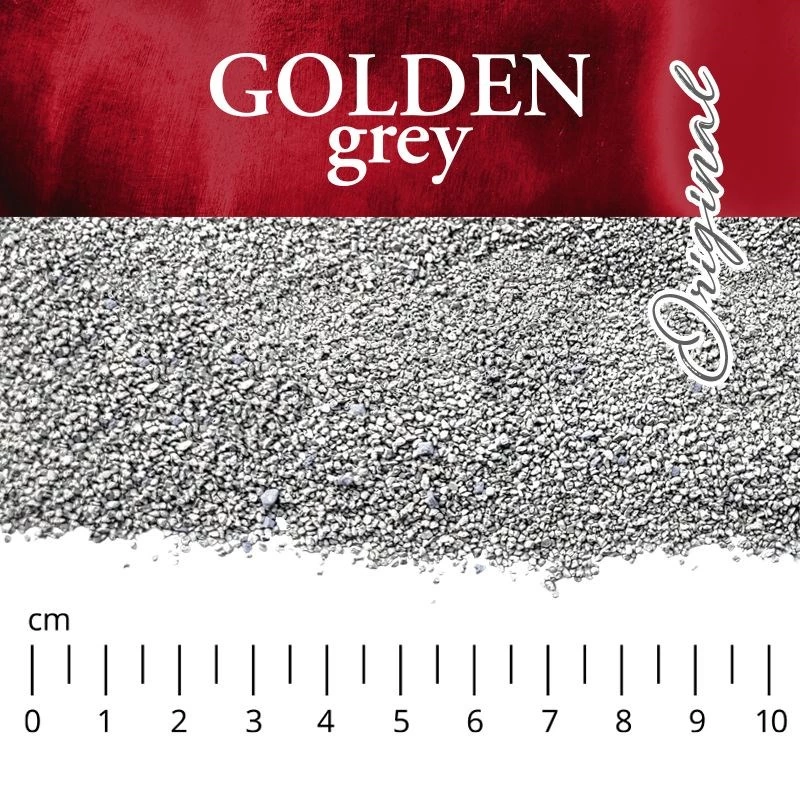 GOLDEN sivá Original – bentonitová mačacia podstielka – 7 kg
