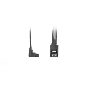 SATA III kábel LANBERG CA-SASA-13CU-0050-BK 0,5 m, SATA 7-pin na 7-pin, 6 Gbit/s, čierny