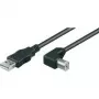 Wentronic Goobay USB 2.0 Hi-Speed kábel, čierny, 5 m - USB 2.0 konektor samec (Type-A) > USB 2.0 konektor samec (Type-B) (95118)