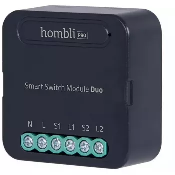 Smart vypínač Hombli HBMD-0100 čierny AC 100-240V