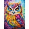 1000-dielikové puzzle Schmidt Spiele 59782 — Owl in Parrot Dress, puzzle, 1 000 dielikov