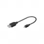Wentronic Goobay USB 2.0 Hi-Speed adaptér, USB 2.0 konektor samica (Type-A), 0,2 m – USB 2.0 konektor samica (Type-A) > USB 2.0 Micro konektor samec (Type-B) (95193)