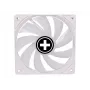 120-mm ventilátor skrine XILENCE Performance A+ XF064 s fluiddynamickým ložiskom, 500–1500 U/min, biely