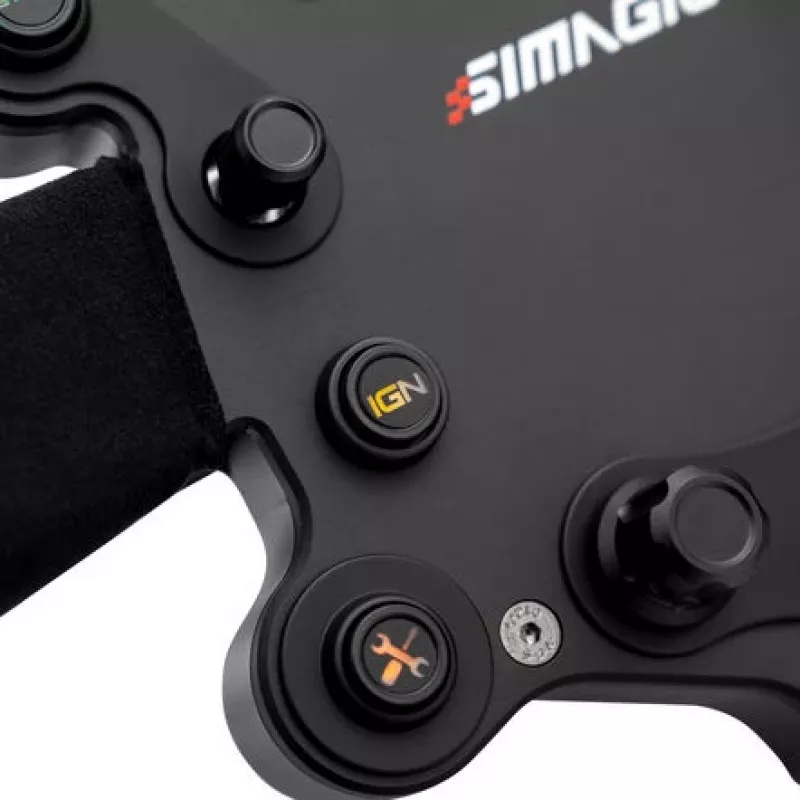 Simagic GTS Alcantara S202 — volant pre sim racing potiahnutý Alcantarou, model S202