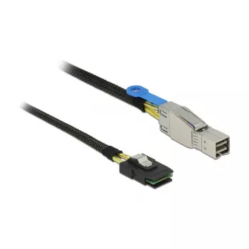 SAS kábel DeLOCK 83616 1 m 6 Gbit/s čierny