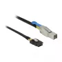 SAS kábel DeLOCK 83616 1 m 6 Gbit/s čierny