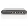 Switch DIGITUS 10 inch Gigabit Ethernet 8-port neupravovaný - 8x Gigabit RJ45, montovateľný do racku