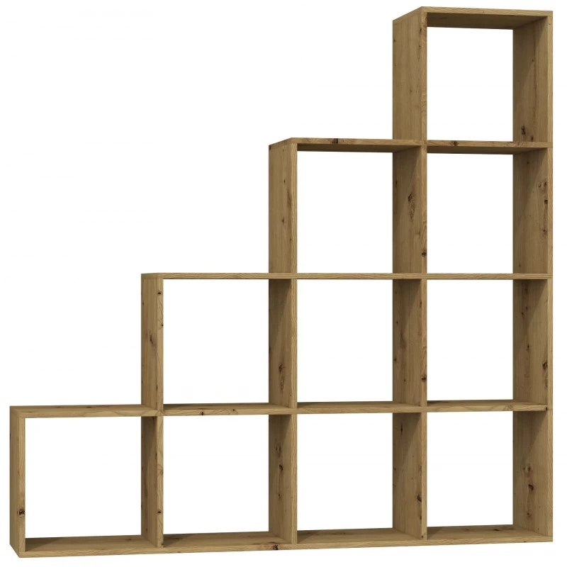 Topeshop STEP ARTISAN 4X4 obývacia knižnica