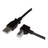 StarTech.com 3m USB 2.0 A na pravouhlý B kábel – M/M, 3 m, USB A, USB B, USB 2.0, čierna