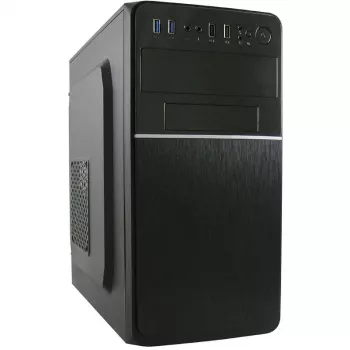 LC Power 2015MB - Tower - micro ATX - bez napájacieho zdroja - čierna - USB/Audio (LC-2015MB-ON)
