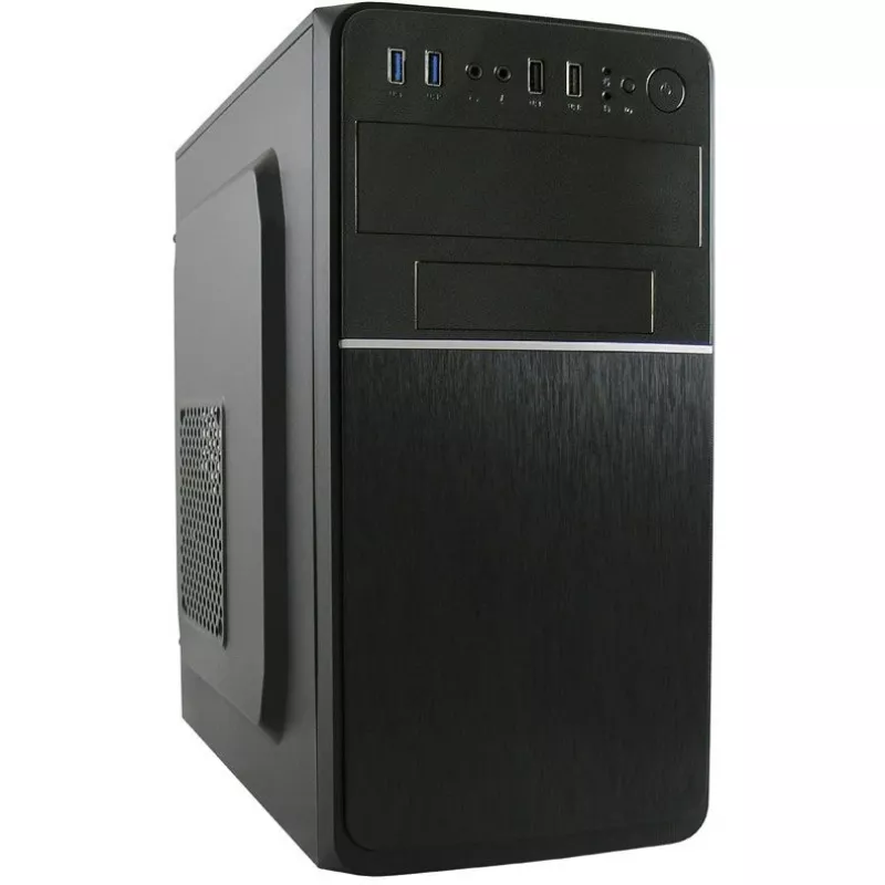 LC Power 2015MB - Tower - micro ATX - bez napájacieho zdroja - čierna - USB/Audio (LC-2015MB-ON)