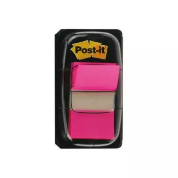 3M Post-it Index ružový, úzky, 50 lepiacich prúžkov rozmery, 25,4 x 43,2 mm, v jednorazovom dávkovači (I680-21)