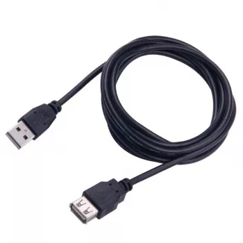 USB-A konektor samec - USB-A konektor samica predlžovací kábel SBOX 2m