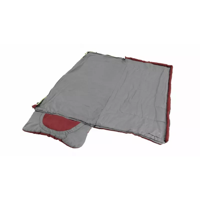 Spací vak Outwell Contour Junior obdĺžnikový polyester 170 cm x 70 cm, červený
