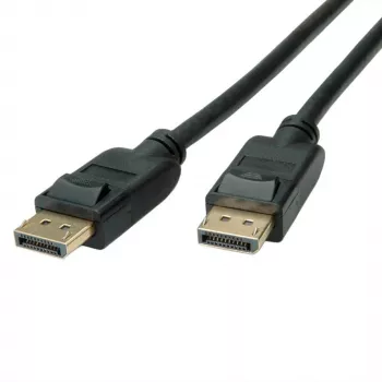 ROLINE - DisplayPort kábel - DisplayPort (M) na DisplayPort (M) - DisplayPort 1.4 - 1 m - podpora 4K - čierny (11.04.5810)