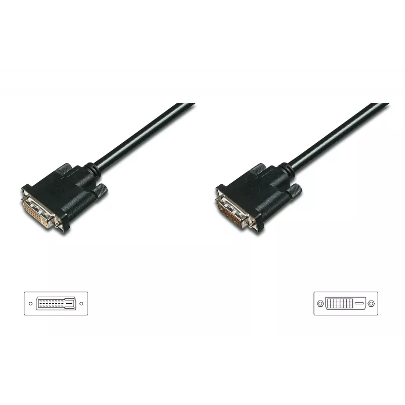 DIGITUS ASSMANN - DVI predlžovací kábel - Dual Link - DVI-D (W)