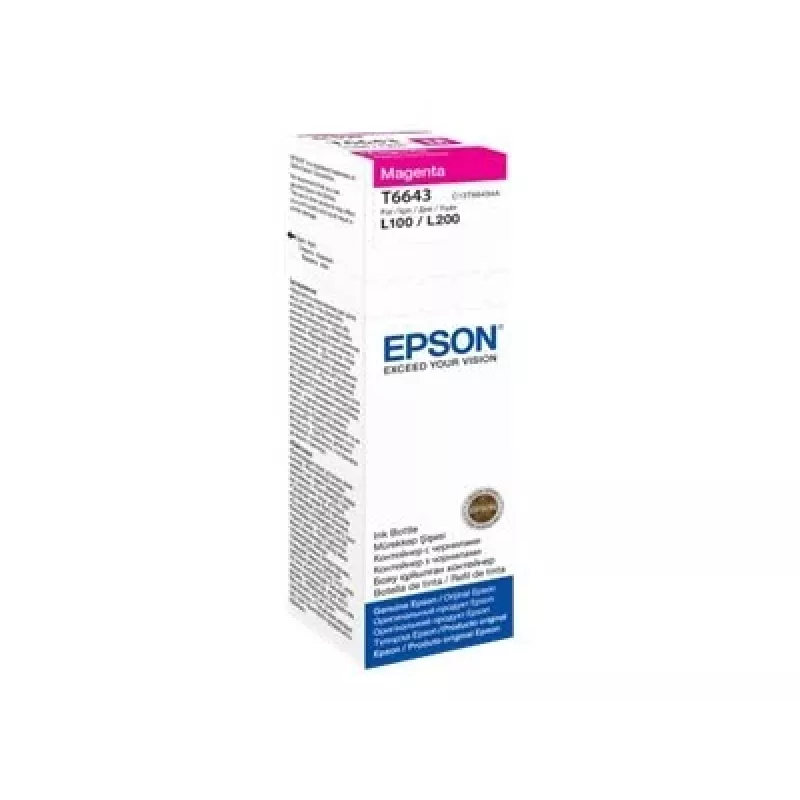 Atramentová kazeta Epson T6643 70ml purpurová