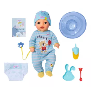 ZAPF BABY born Little Boy bábika 36 cm model 835692-116721