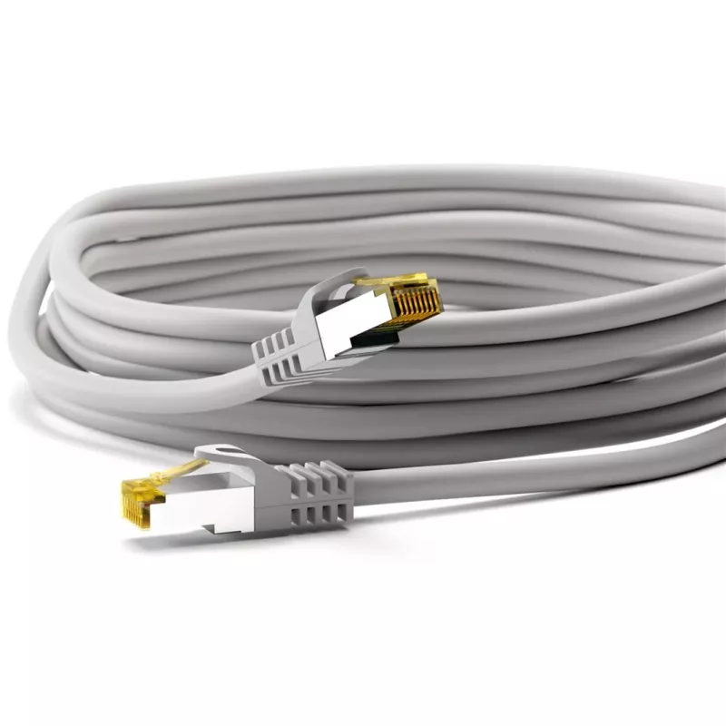 Wentronic 91585 Ethernet patch kábel sivý