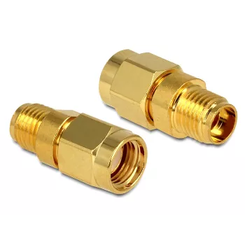 DeLOCK - HF adaptér - RP-SMA (M) - na - SMA (W) (88728)