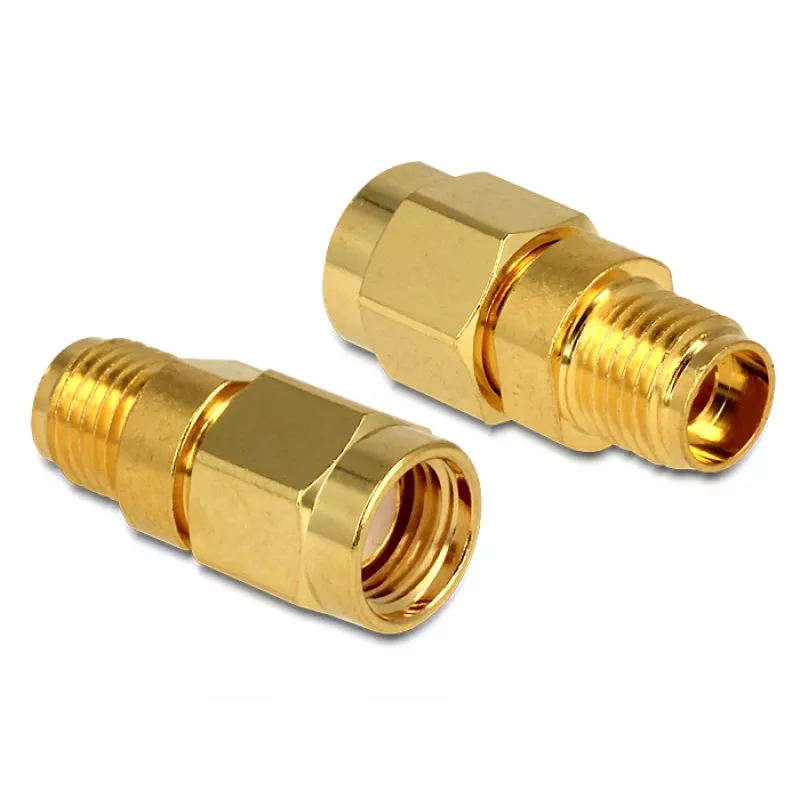 DeLOCK - HF adaptér - RP-SMA (M) - na - SMA (W) (88728)