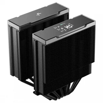 Vzduchový chladič DeepCool AK620 G2 Digital NYX, 120-mm ventilátor, max. tlak vzduchu 2,78 mmH2O, 144 × 127 × 159 mm, čierny