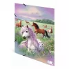 Rýchloviazač HERMA obálka s gumičkou A3 kartón Horse World