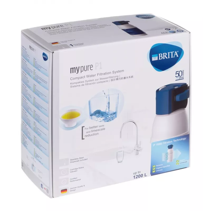 Brita Mypure P1+grifo 1 Via kompaktný systém na filtráciu vody