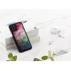 Ochranné puzdro na smartphone iKins pre iPhone 11 Pro s dizajnom vodných kvetov, čierna