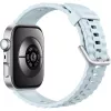 Huawei Seiya-B29F Watch Fit 4 Pro hliníkové smart hodinky 46mm modrý fluorelastomer
