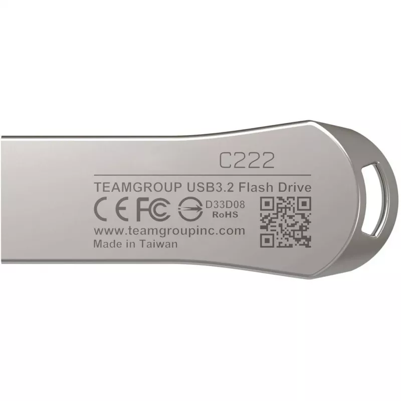 C222 32 GB, USB flash disk strieborný, USB-A 3.2 Gen 1
