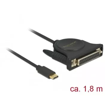 Paralelný kábel DeLOCK 62980 čierna 1,8 m