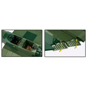 Stavebnica Cobi Blocks Junkers JU 87G-2 Stuka 571 diel