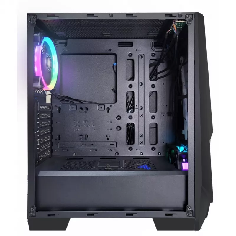 Xilence Xilent Blast X505.ARGB skriňa na herný PC, RGB ATX Midi-Tower, čierna (XG141)
