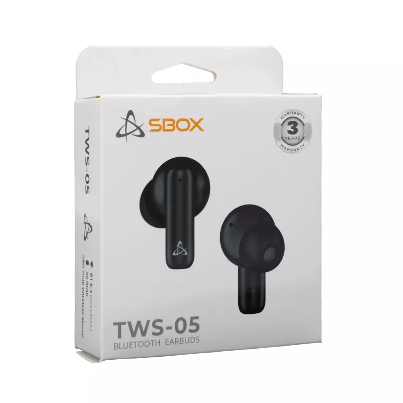Slúchadlá SBOX EB-TWS05 čierne