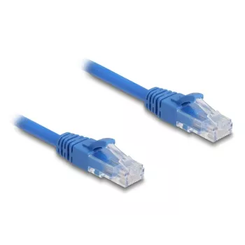 Sieťový kábel DeLOCK 90363 RJ-45 Cat6 3,3 m modrý
