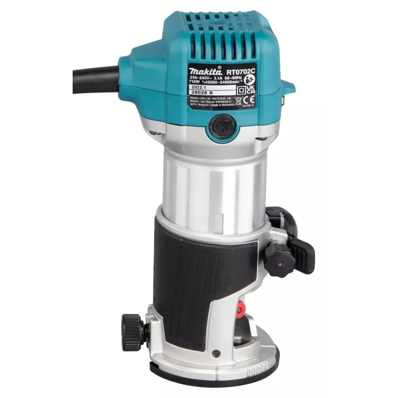 Elektrická frézka a orezávačka 710W Makita RT0702C