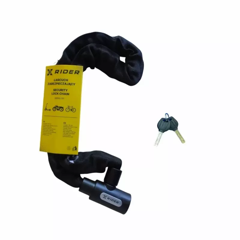 Reťazový zámok na bicykel MANTA XR00LC01 6x900mm