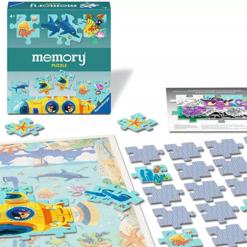 memory Puzzle Unterwasserwelt, stolová hra