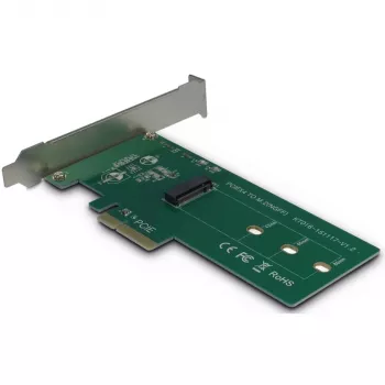 Inter-Tech KT016 Adaptér PCIe pre jednotky M.2 PCIe (jednotka M.2 PCIe, hostiteľ PCIe x4), karta