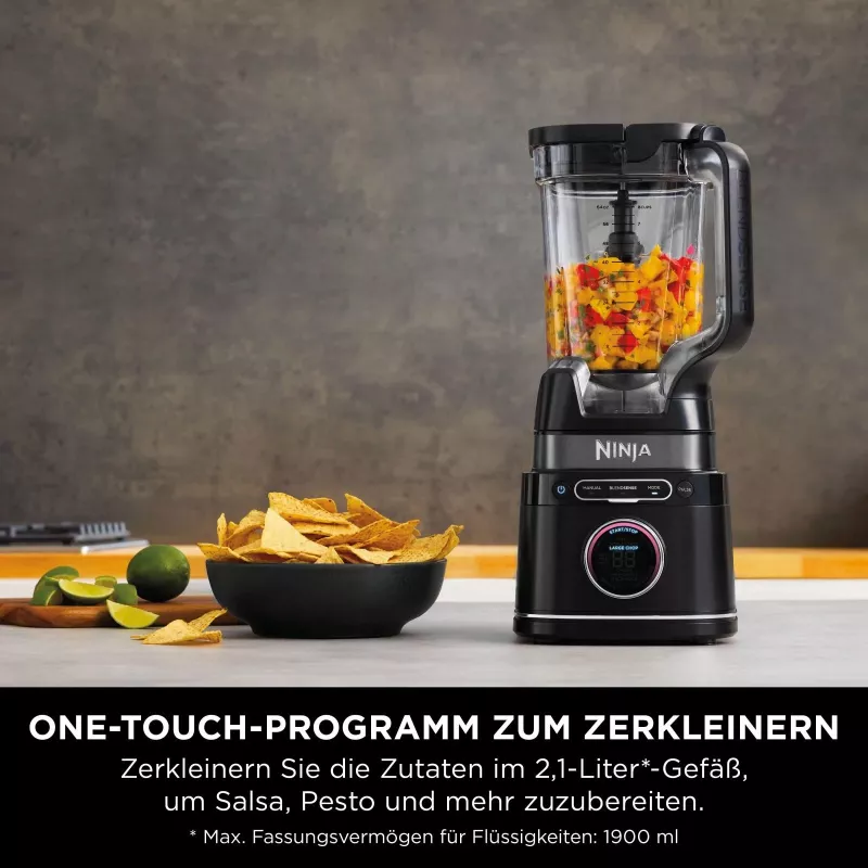 Ninja TB301EU Detect Power Mixer Pro mixér, 1,2 kW, 6 automatických programov, čierny