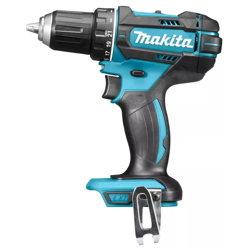 Makita akumulátorový vŕtací skrutkovač, 18 V, 2x 5,0 Ah Li-Ion, 62/36 Nm, 1,7 kg, LED