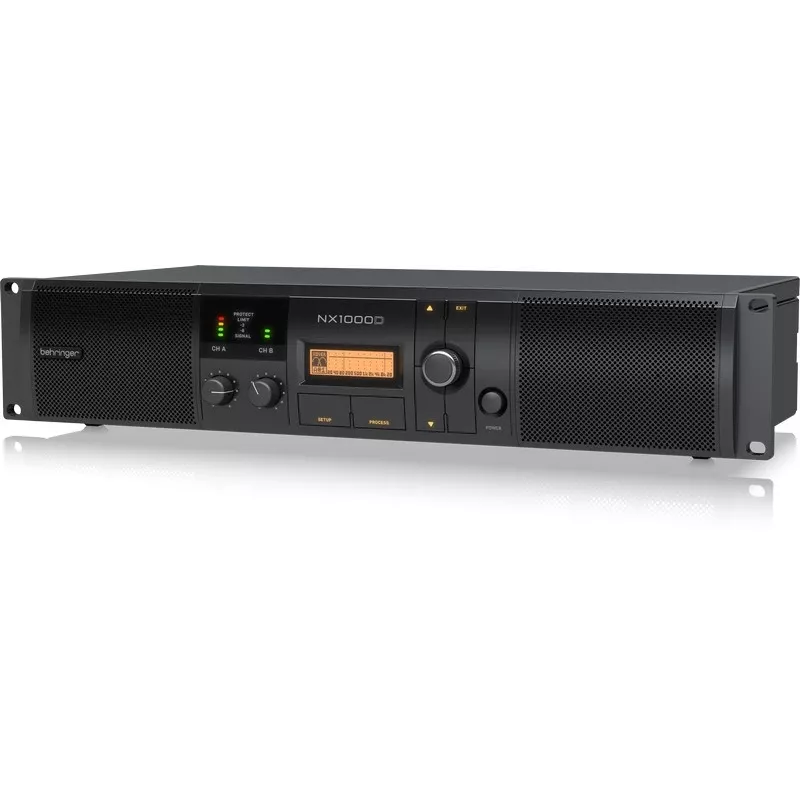 Behringer NX1000D audio zosilňovač Performance/pódium čierna