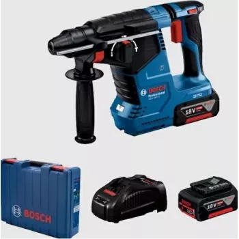 Vŕtacie kladivo BOSCH GBH 187-LI 2,4J 2x5,0Ah 0611923021