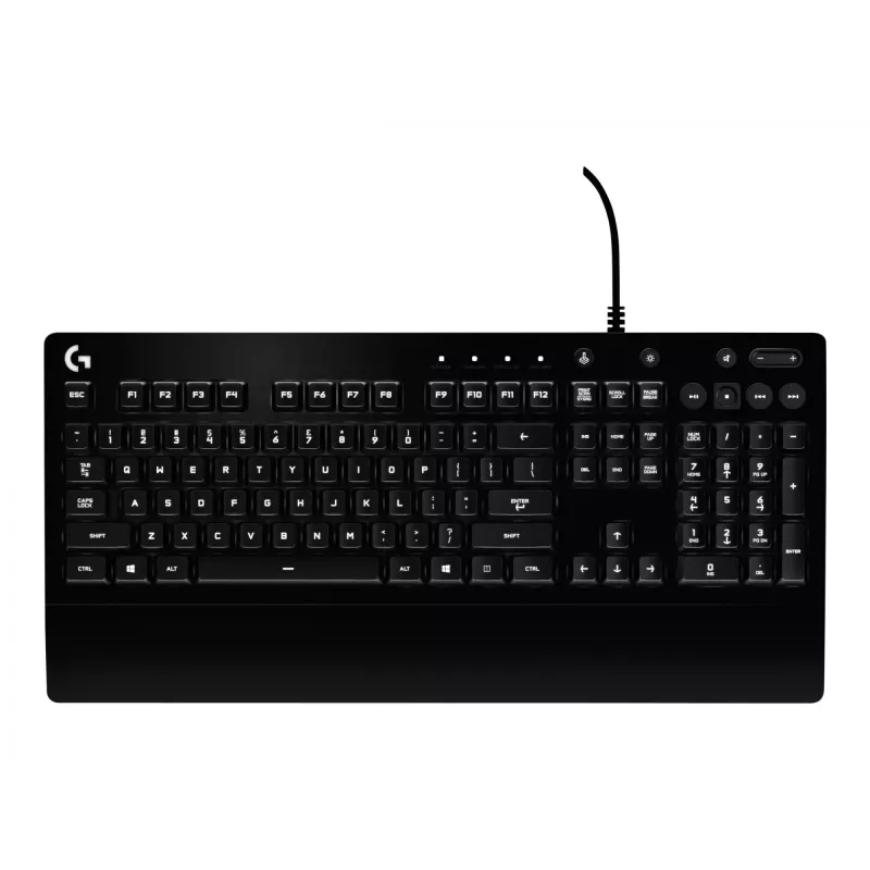 Herná klávesnica Logitech G G213 Prodigy RGB LED plná veľkosť káblová