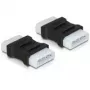Konektorový adaptér DeLOCK 65044 4-pin Molex čierny