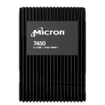 SSD | MICRON | SSD-séria 7450 PRO | 3,84 TB | PCIe | NVMe | NAND-Flash technológia TLC | rýchlosť zápisu 5300 MB/s | rýchlosť čítania 6800 MB/s | formát and3 | TBW 7000 TB |