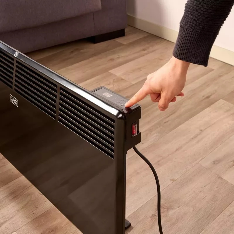 Black+Decker BXCSH1800E Konvektorové nástenné vykurovanie