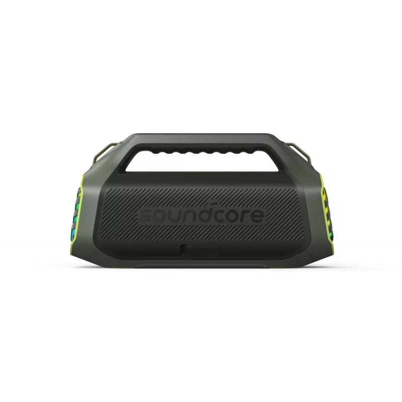 Boom 2 Plus | Výkonný outdoorový basový Bluetooth reproduktor dobrodružná zelená