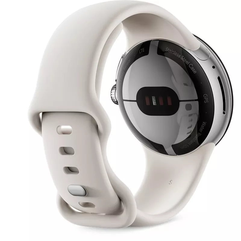 Google – remienok na hodinky pre smartwatch – malý / veľký – kriedový – pre Google Pixel Watch (GA03264-WW)